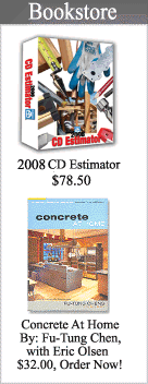 2006 CD Estimator, Concrete At Home by Fu-Tung Chen